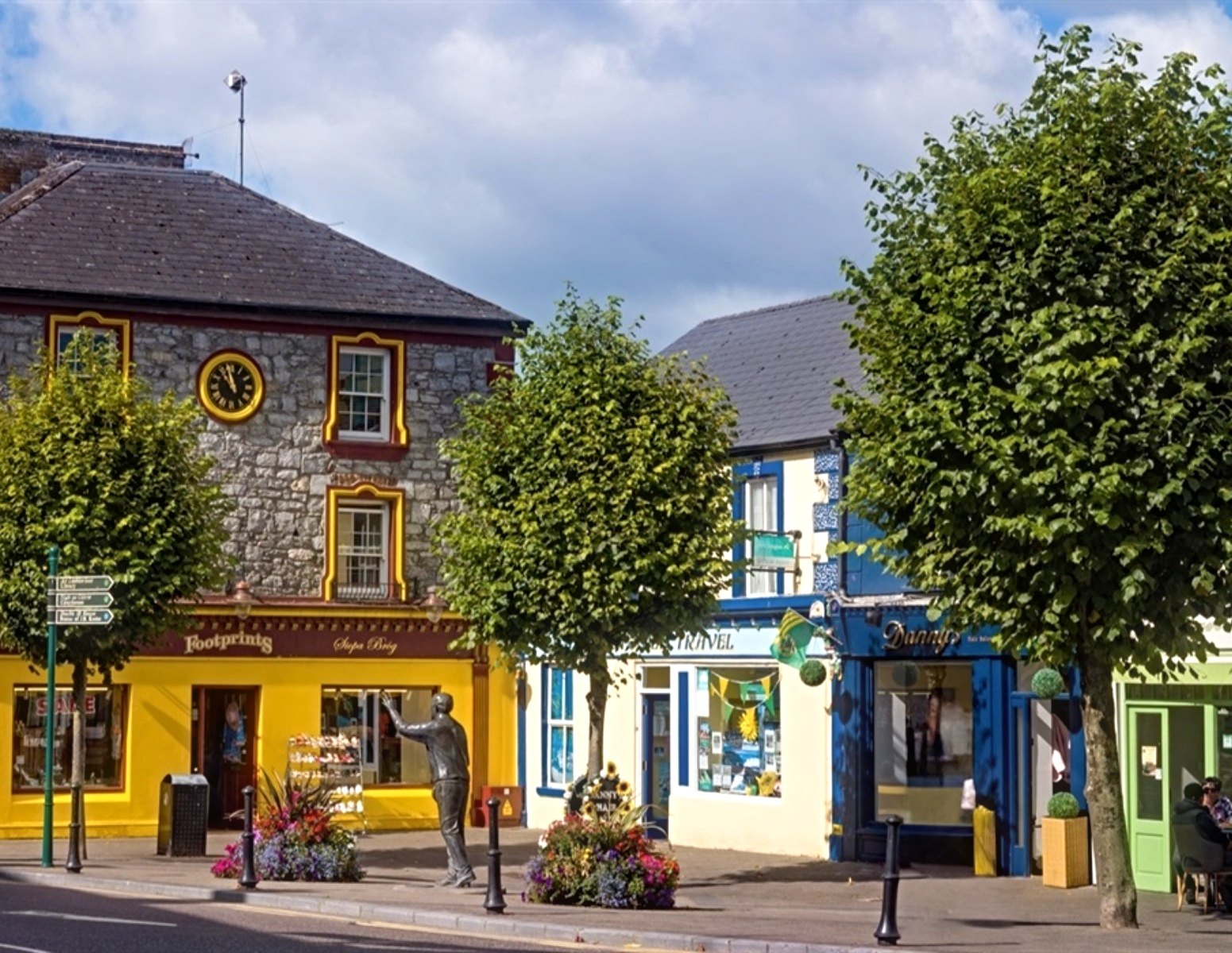 John B Keane Statue and The Small Square - 8 minute walk