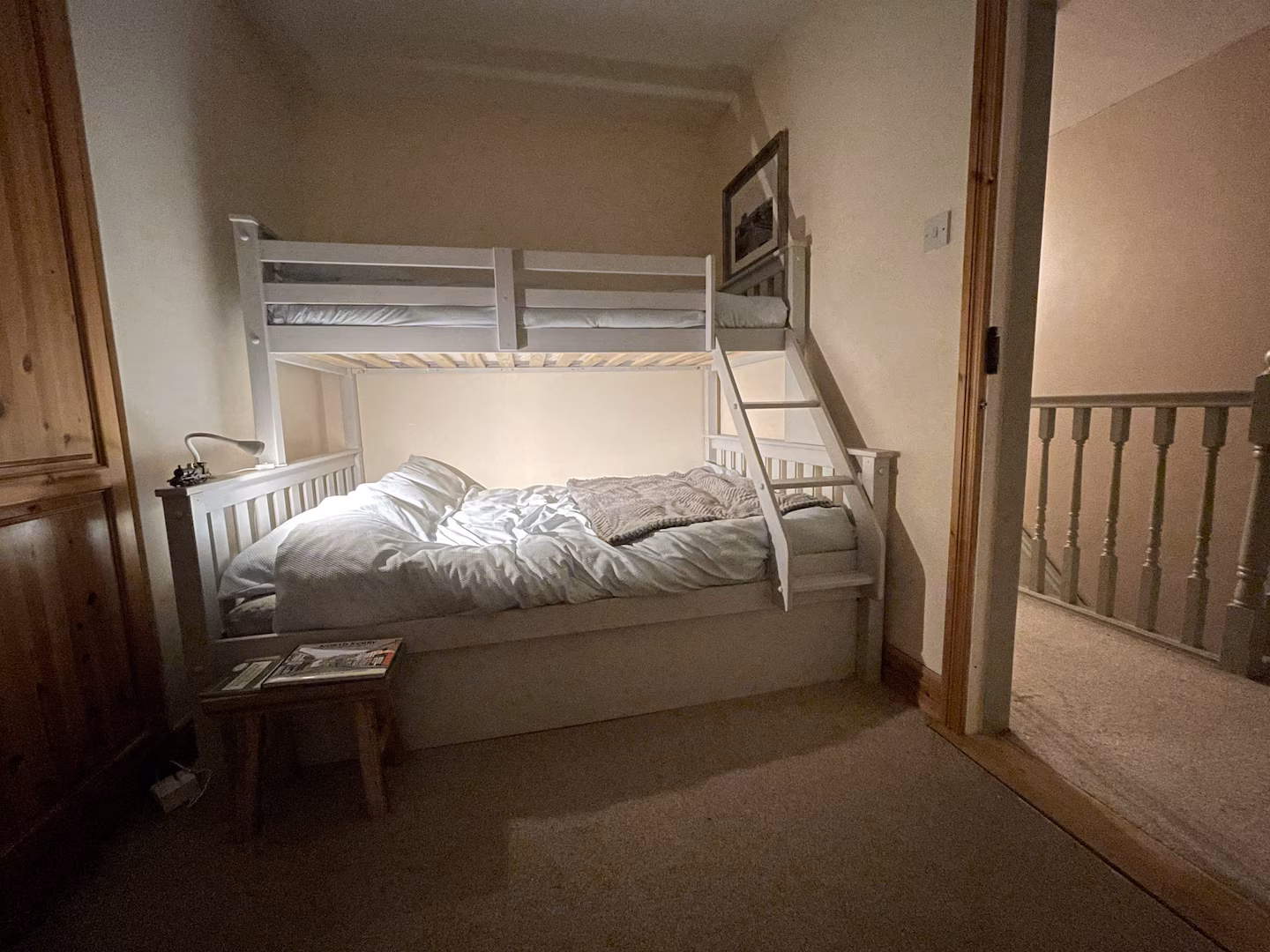 A cosy base for adults or kids alike