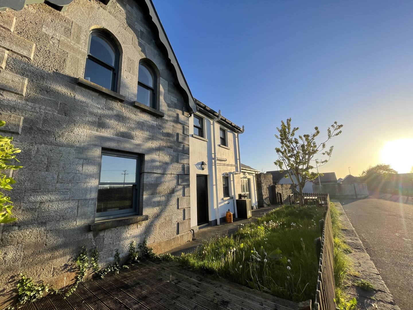 Rear garden