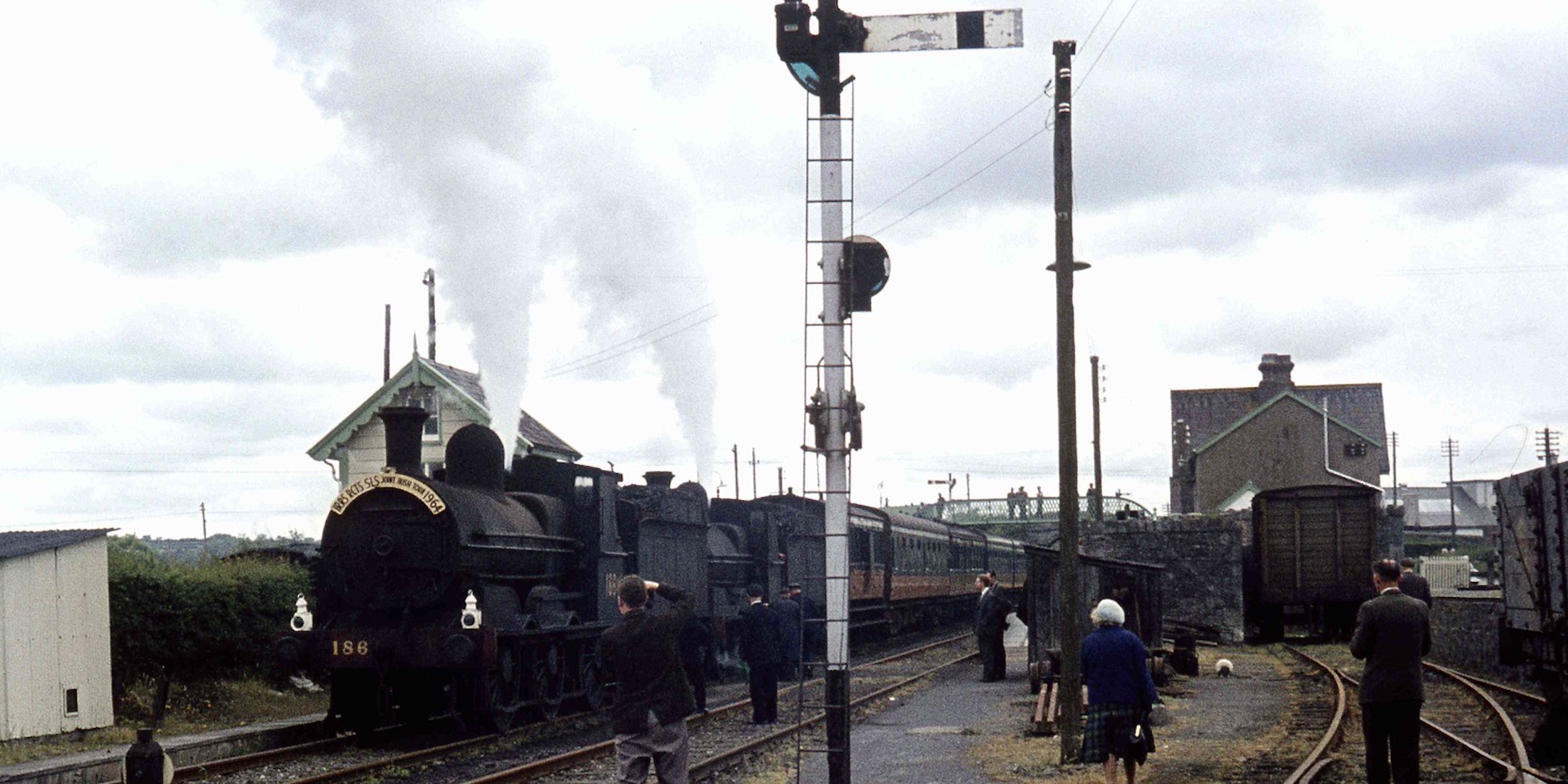 Listowel Railway Station in 1963