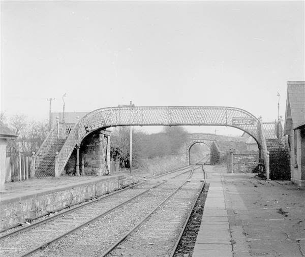 Listowel Railway Footbridge in the 1970s