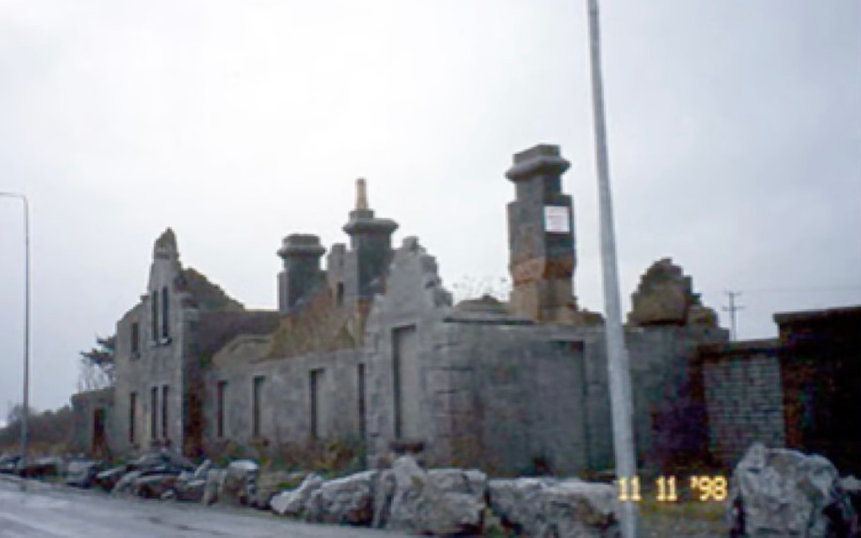 Station House in November 1998 before restoration